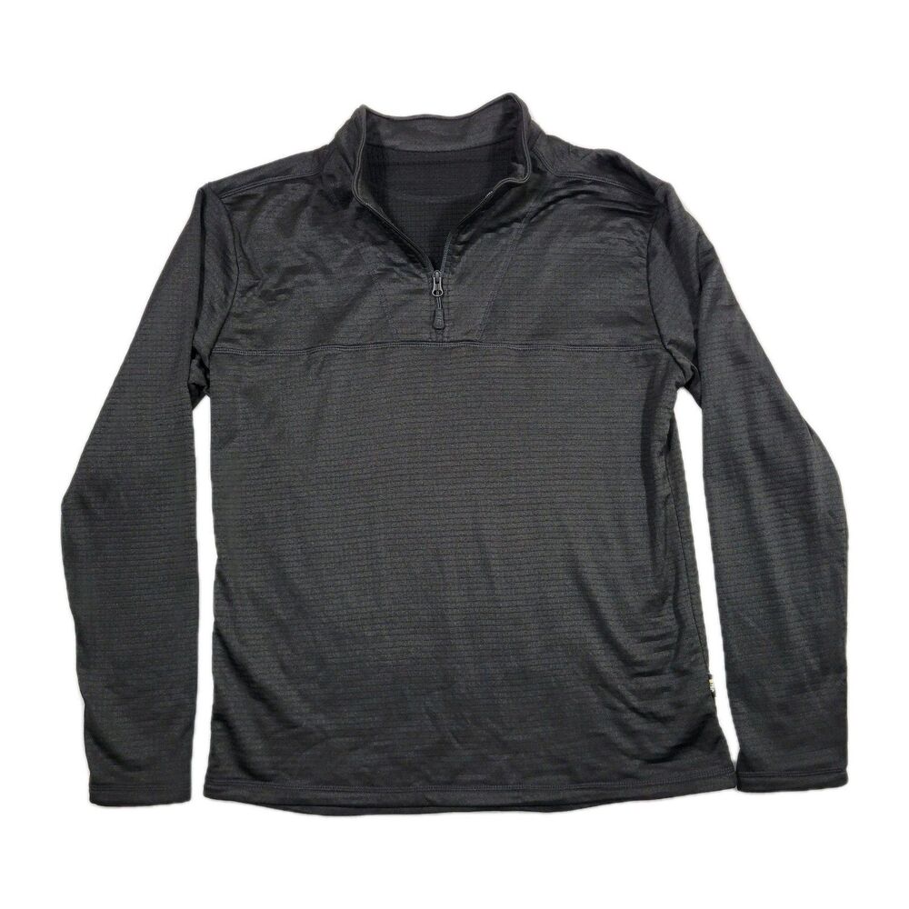 M Tac Thermal Shirt Delta Level 2 Outdoor Fleece Military 1/4 Zip Mens Sz L